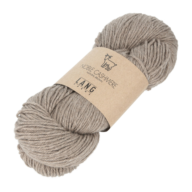 Noble Cashmere 001 Naturbrun