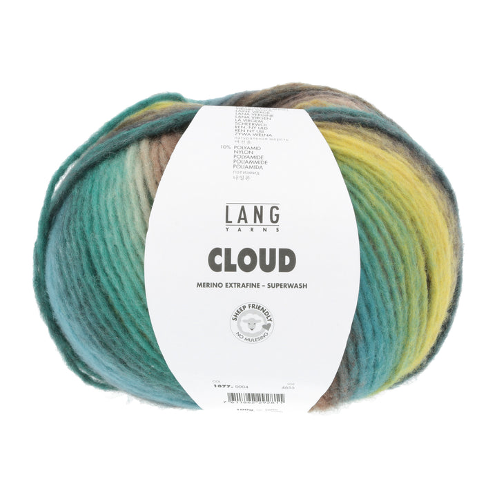 Cloud 004 Flerfarvet - Lang Yarns Garn