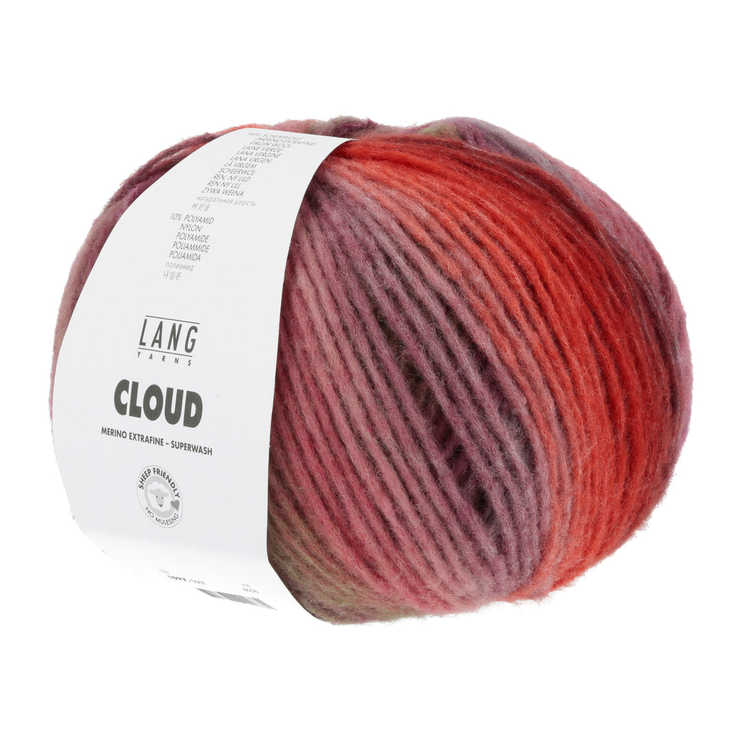 Cloud 007 Flerfarvet - Lang Yarns Garn