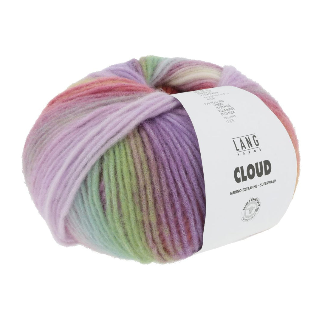 Cloud 010 Flerfarvet - Lang Yarns Garn