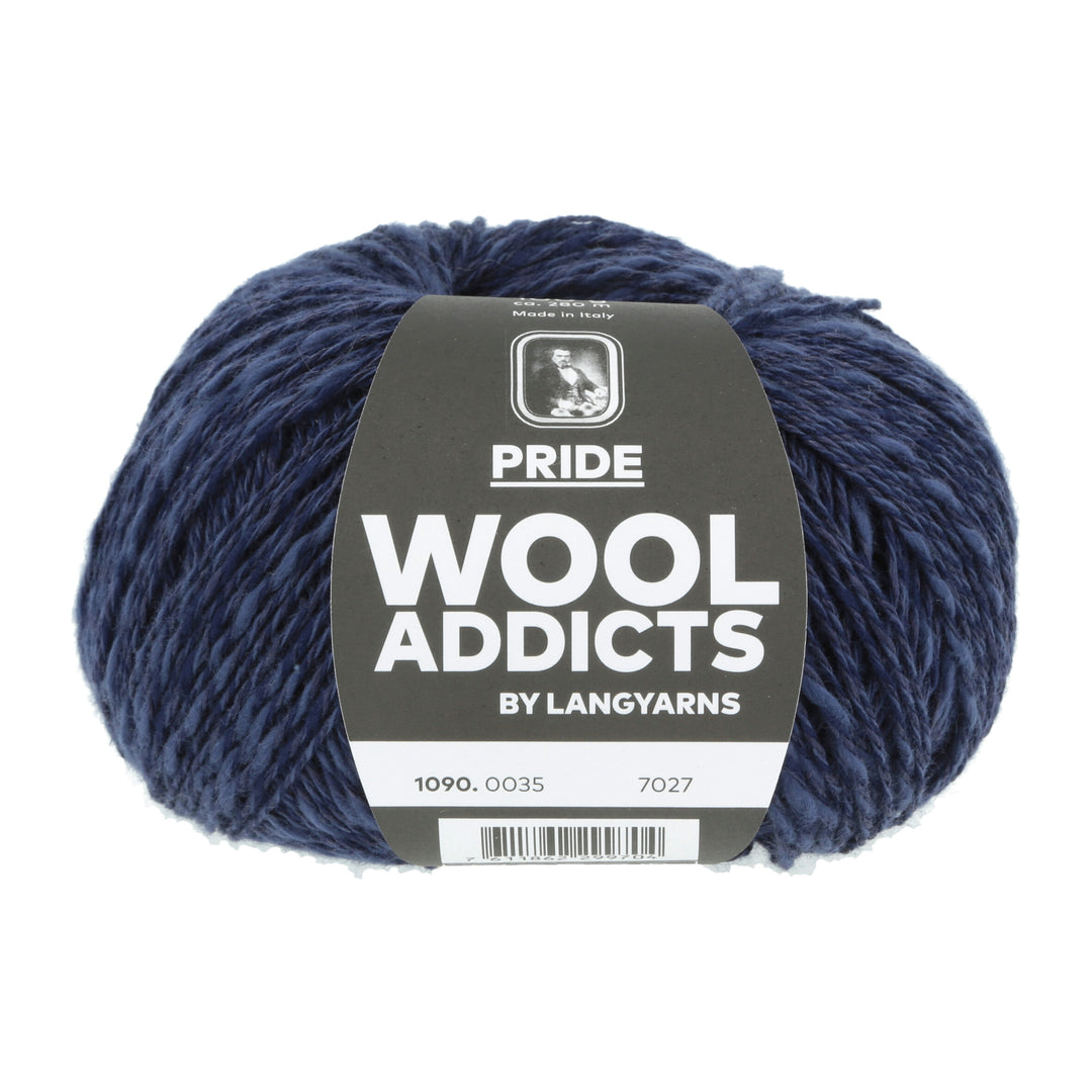 WoolAddicts Pride 35 Blueberry - Lang Yarns Garn