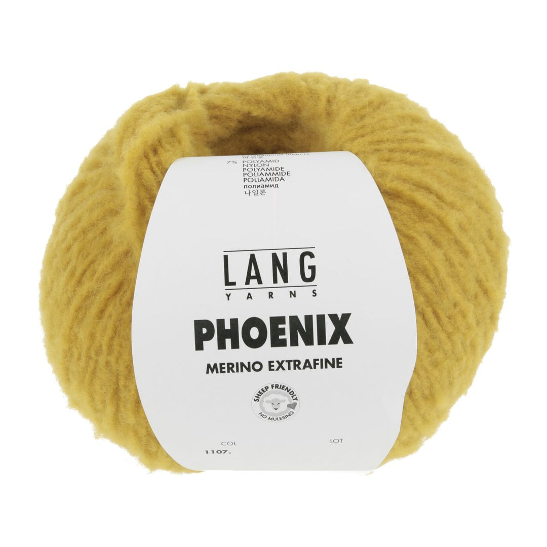 Phoenix 013 Gul - Lang Yarns Garn