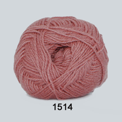 Lana Cotton 212 1514 Rosa - Hjertegarn