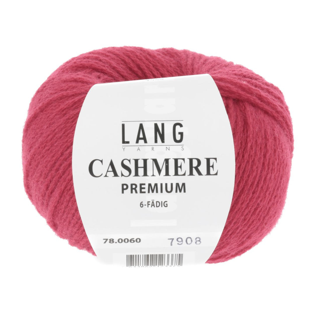 Cashmere Premium 60 Rød