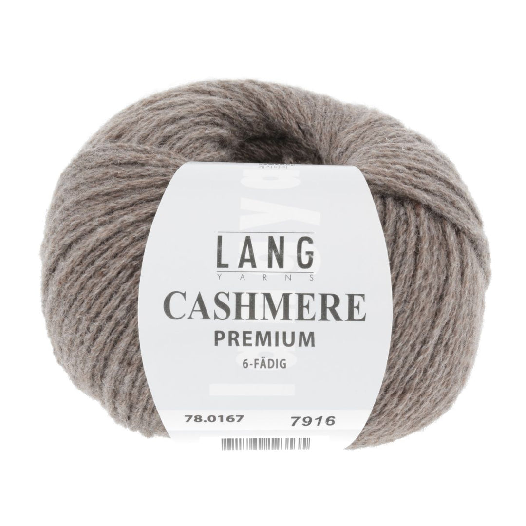 Cashmere Premium 167 Lys Brunmeleret - Lang Yarns Garn