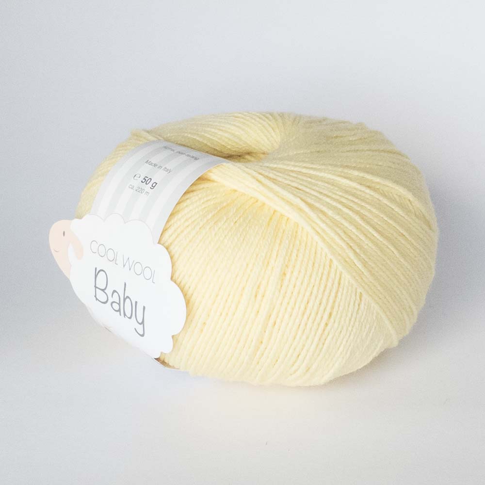 Cool Wool Baby 218 Vanilje - Lana Grossa Garn